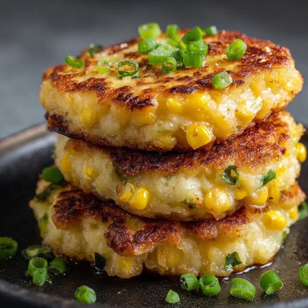Cheesy Corn Fritters Recipe