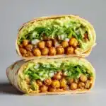 Crunchy Chickpea Caesar Wraps Recipe