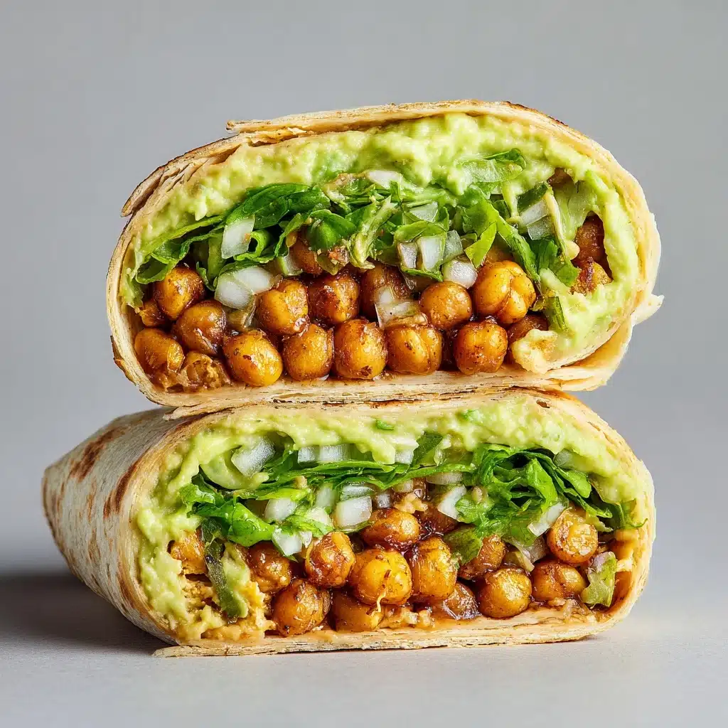 Crunchy Chickpea Caesar Wraps Recipe