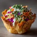 Creamy Ranch Slaw Cups Recipe