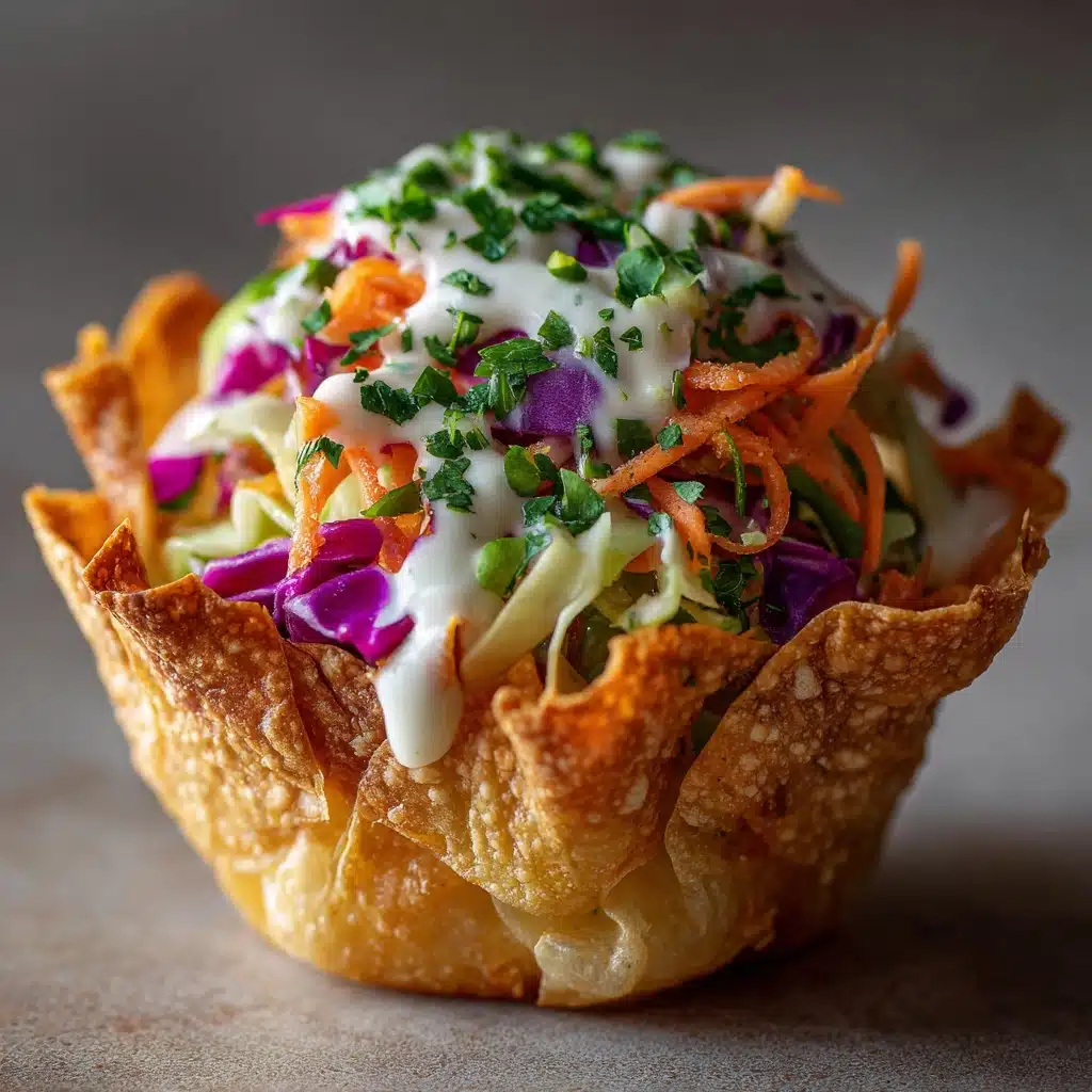 Creamy Ranch Slaw Cups Recipe - Recipe Image