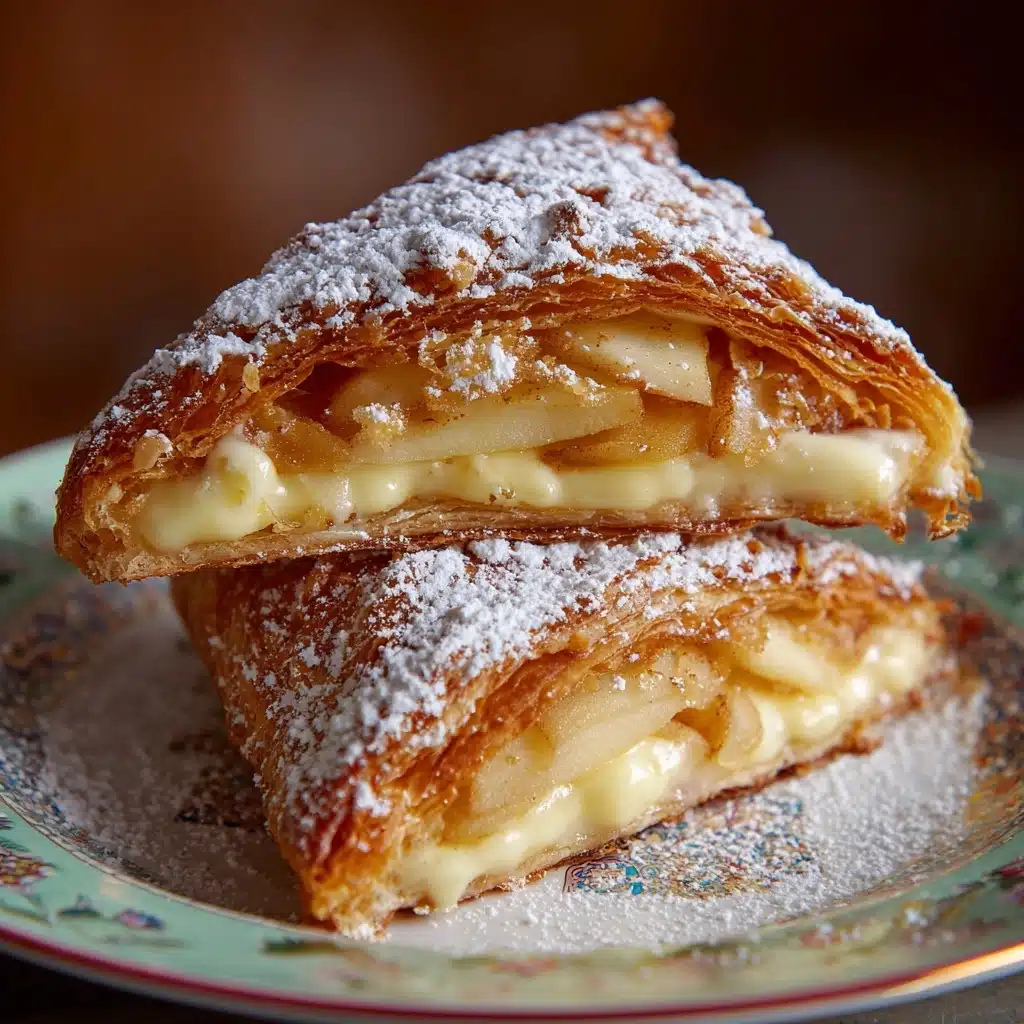 Stuffed Cheesecake Fried Apple Pies Recipe - Recipe Image