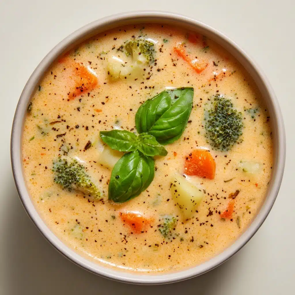 Easy Cheesy Vegetable Chowder Recipe