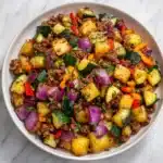 Mediterranean Ground Beef Stir-Fry Recipe