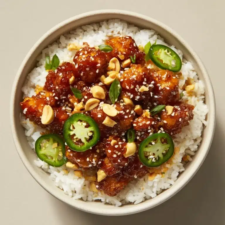 Hot Honey Chicken Bowls Recipe