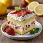 Strawberry Lemonade Poke Cake Recipe