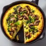 Mushroom and Spinach Frittata Recipe