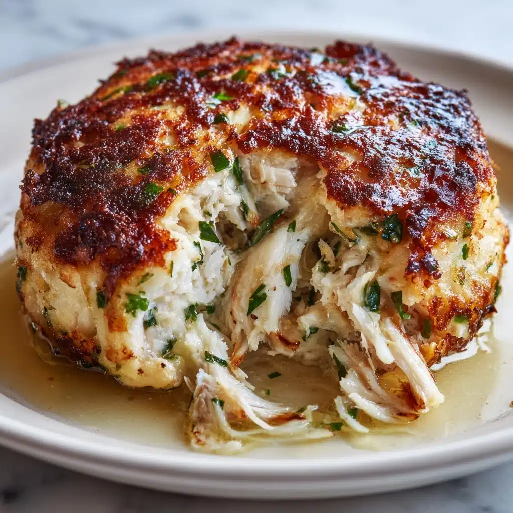 Crab Cake Scampi Recipe - Recipe Image