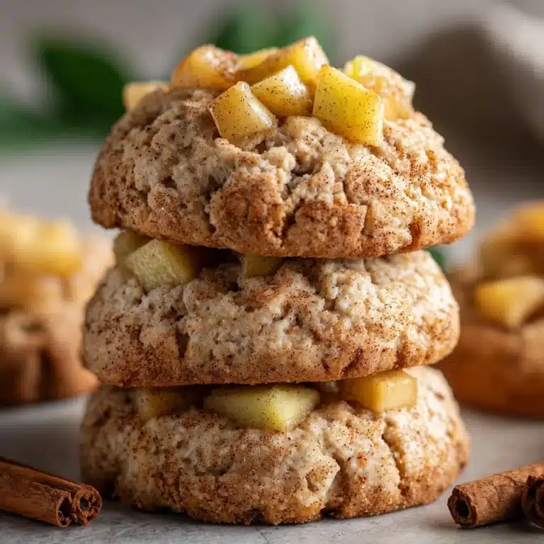 Cinnamon Apple Snickerdoodle Cookies Recipe