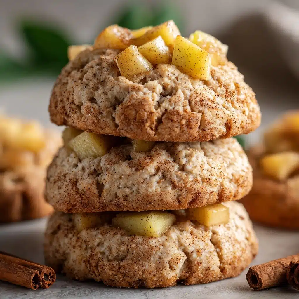 Cinnamon Apple Snickerdoodle Cookies Recipe - Recipe Image