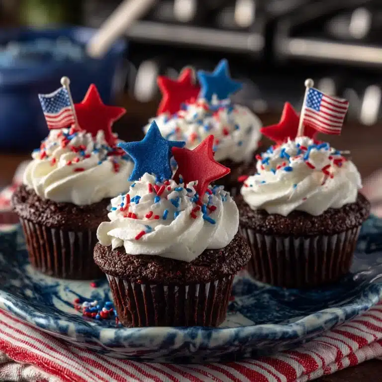 Patriotic Brownie Bombs Recipe