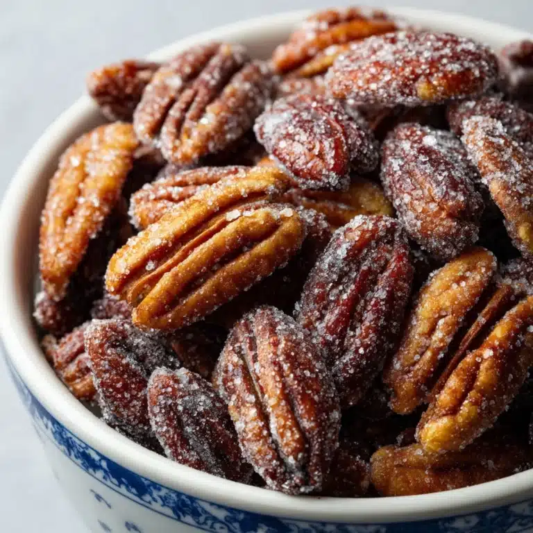 Stovetop Maple Candied Pecans Recipe