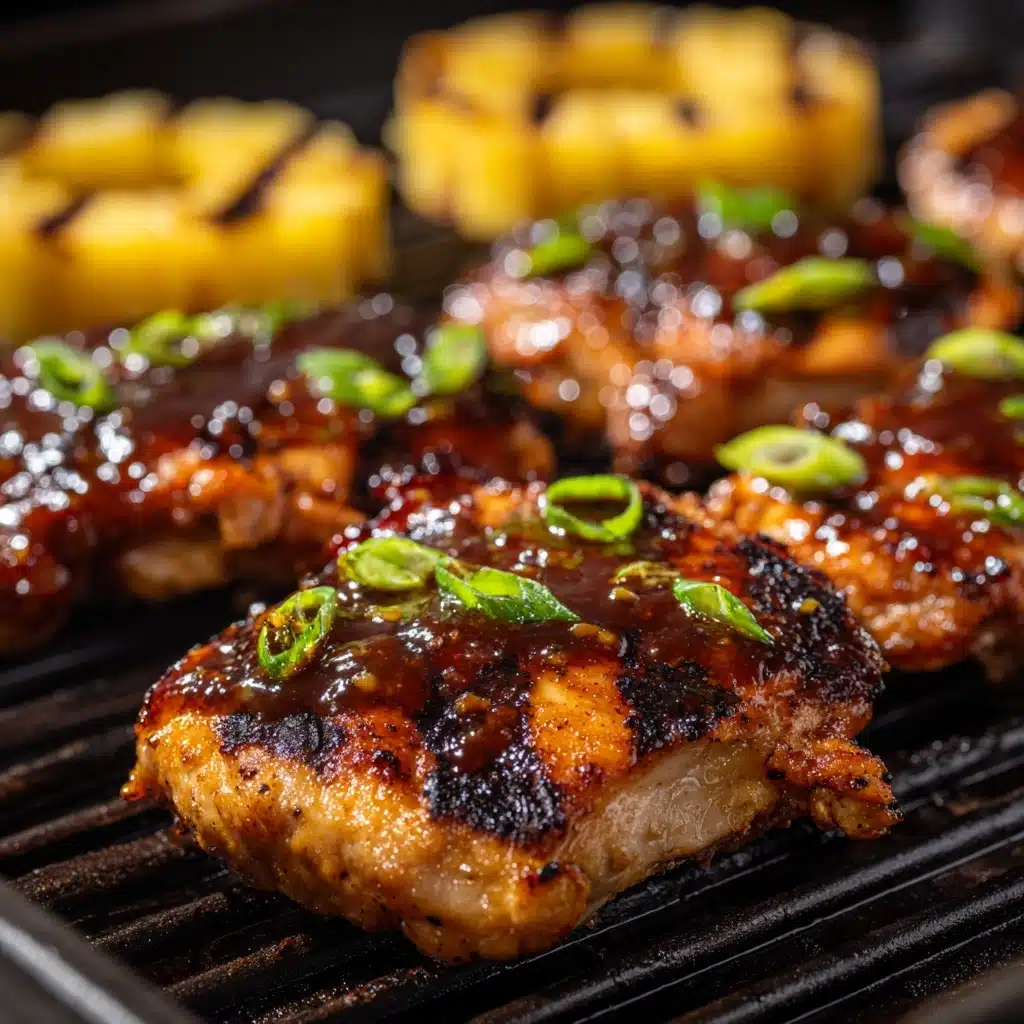 Hawaiian Grilled Teriyaki Chicken Recipe - Recipe Image