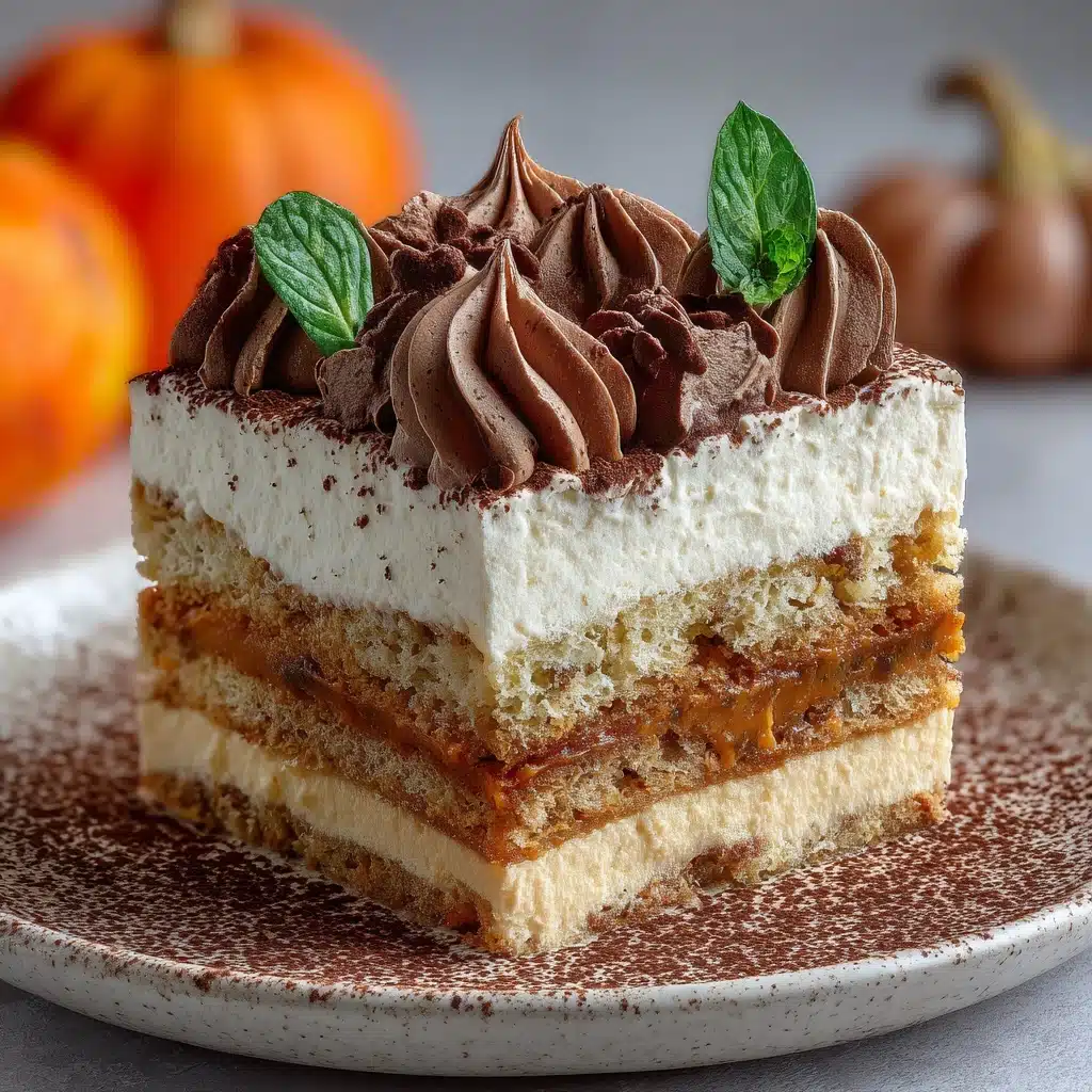 Pumpkin Pie Tiramisu Recipe - Recipe Image