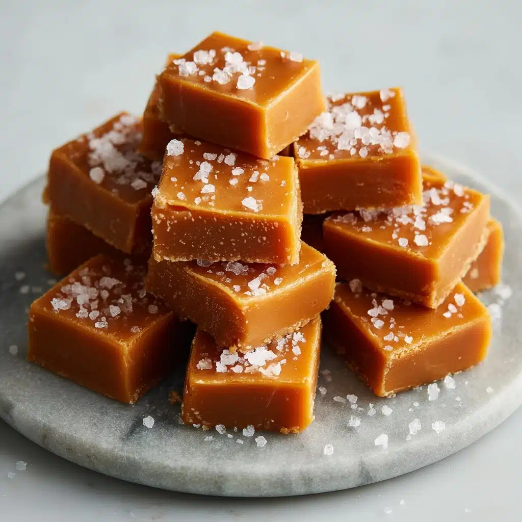 Salted Caramel Fudge Recipe - Recipe Image