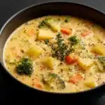 Broccoli Potato Cheese Soup Recipe
