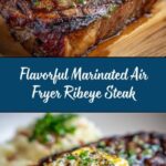 Marinated Air Fryer Ribeye Steak Recipe