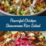 Juicy Chicken Shawarma Crispy Rice Salad Recipe