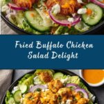 Fried Buffalo Chicken Salad Recipe