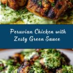 Peruvian Chicken with Green Sauce Recipe