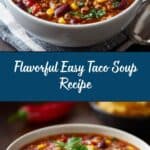 Easy Taco Soup Recipe