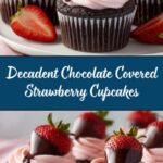 Chocolate Covered Strawberry Cupcakes Recipe