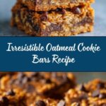 Oatmeal Cookie Bars Recipe