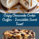 Crispy Cheesecake Cookie Croffles Recipe