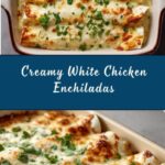 White Chicken Enchiladas Recipe