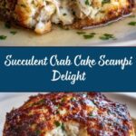 Crab Cake Scampi Recipe