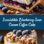 Blueberry Sour Cream Coffee Cake Recipe