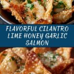 Cilantro Lime Honey Garlic Salmon Baked in Foil Recipe