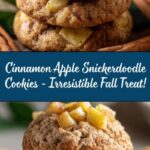 Cinnamon Apple Snickerdoodle Cookies Recipe