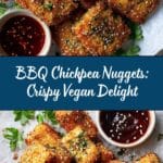 Crispy Chickpea Nuggets with BBQ Sauce Recipe