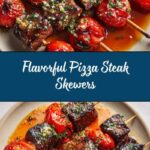 Pizza Steak Skewers Recipe
