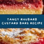 Rhubarb Custard Bars Recipe
