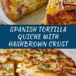 Spanish Tortilla-Inspired Quiche With Hashbrown Crust Recipe
