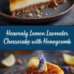 Lemon Lavender Cheesecake with Honeycomb Recipe