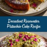 Rosewater Pistachio Cake Recipe