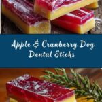 Apple & Cranberry Dog Dental Sticks Recipe