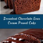 Chocolate Sour Cream Pound Cake Recipe