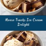 Moose Tracks Ice Cream with Peanut Butter Cups & Fudge Recipe