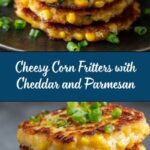 Cheesy Corn Fritters Recipe