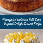 Pineapple Condensed Milk Cake Recipe