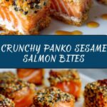 Panko Sesame Crusted Salmon Bites Recipe