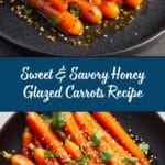 Honey Glazed Carrots with Sesame Seeds Recipe