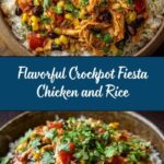 Crockpot Fiesta Chicken and Rice Recipe
