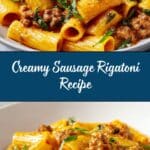 Creamy Sausage Rigatoni: An Incredible Ultimate Recipe