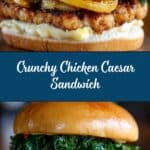 Crispy Chicken Caesar Sandwich Recipe