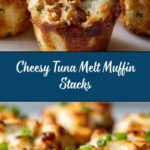 Toasty Tuna Melt Muffin Stacks Recipe